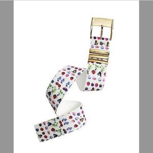 VERSACE x H&M Cruise Edition Fruit & Berry BELT Sz XS